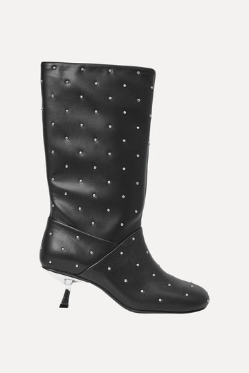 Stine Goya 24H Studded Boot Footwear Jet Black