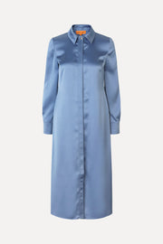 Stine Goya Collared Midi Dress Dress Infinity Blue