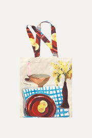 Stine Goya Cotton Tote Accessories Lemons On A Plate