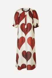Stine Goya Front Placket Long Dress Dress Hearts
