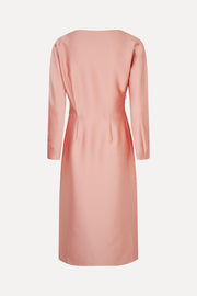 Stine Goya Long Sleeve Midi Dress Dress Rose Tan
