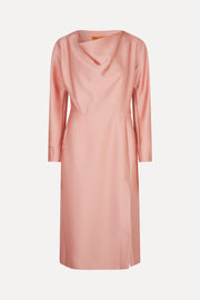 Stine Goya Long Sleeve Midi Dress Dress Rose Tan