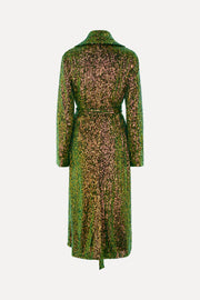 Stine Goya Paulos Trenchcoat Outerwear Olive Green