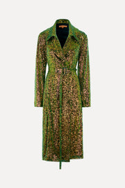 Stine Goya Paulos Trenchcoat Outerwear Olive Green