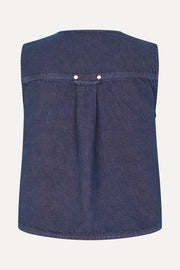Stine Goya Pocket Vest Top Dusky / Dried Rose
