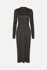 Stine Goya Pullover Long Sleeve Midi Dress Dress SG Logo