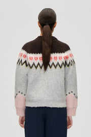 Stine Goya Raglan Bomber Jacket Jacket Fairisle
