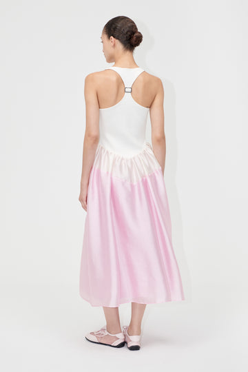 Stine Goya Tank Hybrid Long Dress Dress Pastel Pink