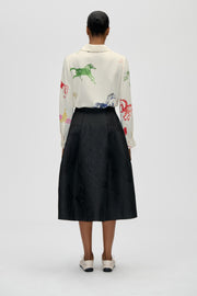 Stine Goya Voluminous Midi Skirt Skirt Swans