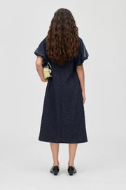 Stine Goya Balloon Sleeve Midi Dress Dress Garden Relief