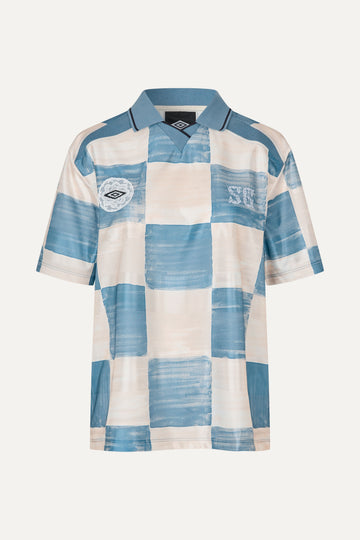 Stine Goya Boxy T-Shirt Top Checks