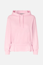 Stine Goya Cinched Waist Sweatshirt Top Muted Blush