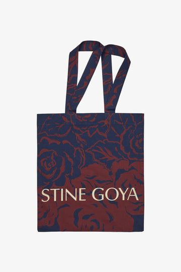 Stine Goya Cotton Tote Accessories Graphic Rose