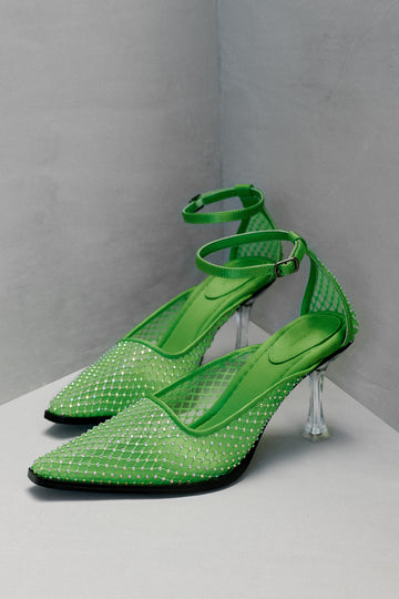 Stine Goya Crystal Heels Footwear 4122 Butterfly