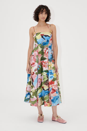 Stine Goya Double Strap High-Volume Dress Dress Loves Me, Loves Me Not