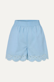 Stine Goya Elasticated Shorts Shorts Teapot Blue