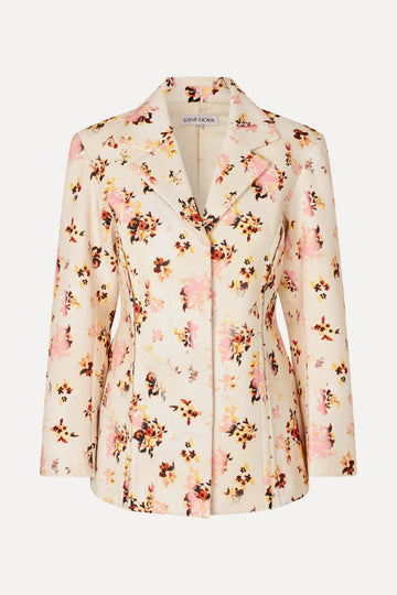 Stine Goya Functional Structured Tailoring Jacket Jacket Sun Kissed Magnolia