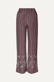 Stine Goya Gathered Boxer Pants Pants Uniform Stripes