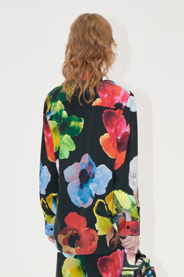Stine Goya Long Sleeve Shirt Shirt Watercolor Bloom