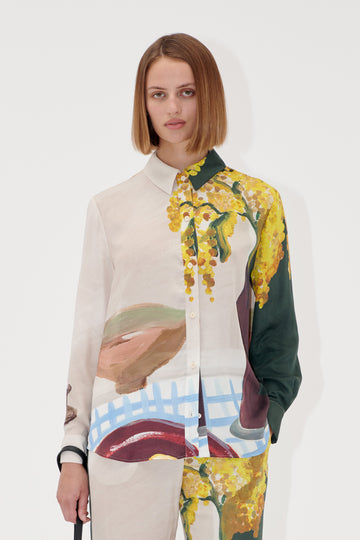 Stine Goya Long Sleeve Shirt Top Lemons On A Plate