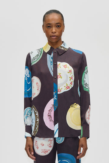 Stine Goya Long Sleeve Shirt Top The Platera