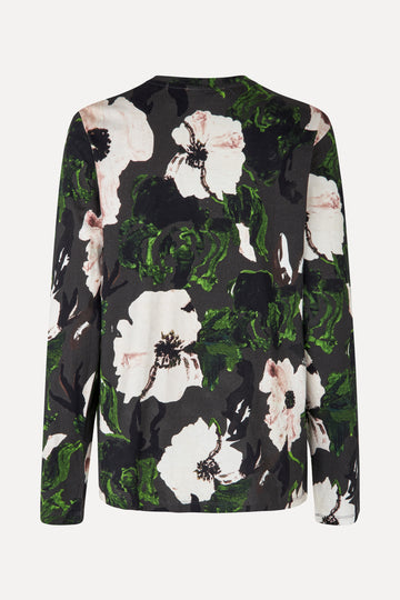 Stine Goya Long Sleeve Top Top Umber Windflower