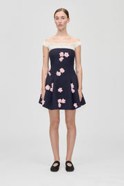 Stine Goya Off Shoulders Short Dress Dress Pink Petunia