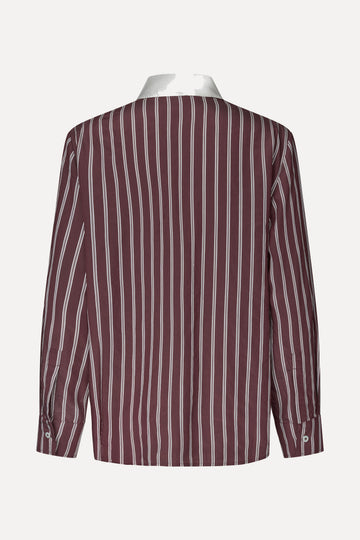 Stine Goya Oversized Shirt Top Uniform Stripes