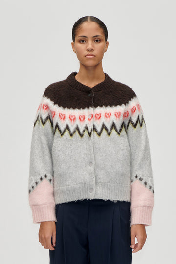 Stine Goya Raglan Bomber Jacket Jacket Fairisle