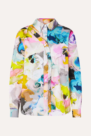 Stine Goya SGMartina Shirt Top Liquified Orchid