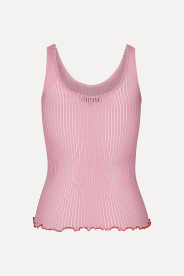 Stine Goya Scoopneck Tanktop Top Pink Nectar