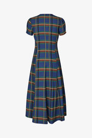 Stine Goya Short Sleeve Gathered Midi Dress Dress Crosschecks