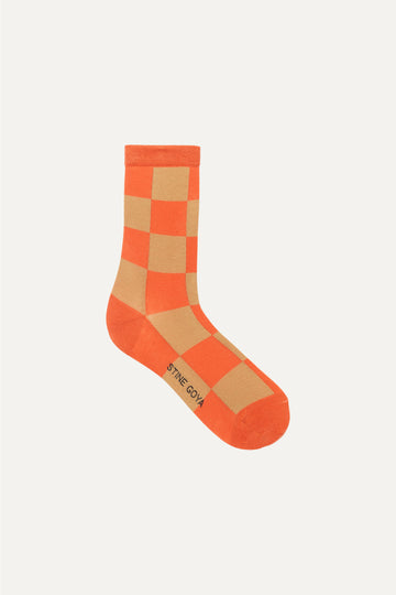 Stine Goya Short Socks Accessories Adonis Check