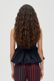 Stine Goya Sleeveless Balloon Top Top Deep Well