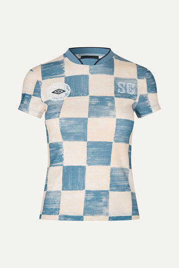 Stine Goya Slim T-Shirt Top Checks