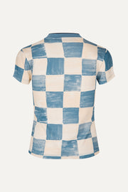 Stine Goya Slim T-Shirt Top Checks