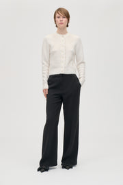 Stine Goya Straight Long Pants Pants Black