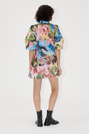Stine Goya Structured Sleeve Mini Dress Dress Loves Me, Loves Me Not