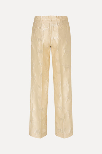 Stine Goya Tailored Long Pants Pants Porcelain Cream