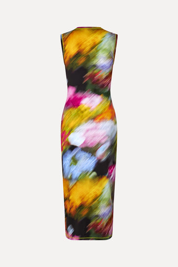 Stine Goya Tank Crewneck Dress Dress Liquid Floral