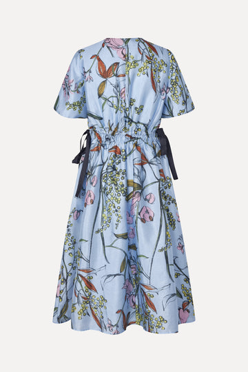 Stine Goya V-Neck Waist Tie Midi Dress Dress Spring Mimosa