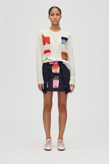 Stine Goya Waistbelt Mini Skirt Skirt Refugios
