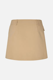 Stine Goya Waistbelt Mini Skirt Skirt Ecru