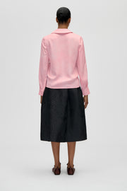 Stine Goya Wide Point Collar Shirt Top Swans